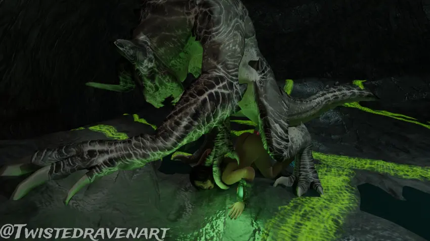 Image 1girls,female,human,1boy,male,straight,tongue_out,tongue,nude_female,monster,cave,3d,penetration,forced,creature,blender_(software),deathclaw,fallout,fallout_(tv_series),lucy_maclean,holding_down,twistedraven