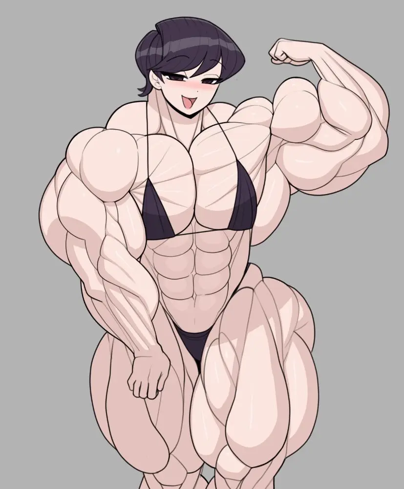 Image 1girls,big_breasts,breasts,female,female_only,human,light-skinned_female,light_skin,simple_background,smile,solo,short_hair,bikini,bra,big_ass,big_butt,female_focus,milf,muscular,smiling,happy,happy_female,solo_female,purple_hair,smug,cute,biceps,thong,grey_background,abs,mommy,cute_face,big_muscles,muscular_female,muscles,muscular_arms,smug_face,muscle_mommy,muscular_legs,muscle_girl,huge_muscles,adorable,small_bikini,flexing,komi-san_wa_komyushou_desu,hyper_muscles,komi_can't_communicate,komi_shuuko,forsakun