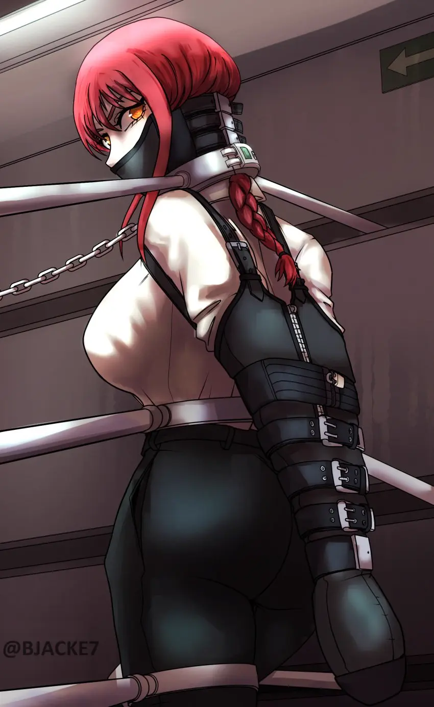 Image 1girls,big_breasts,breasts,female,female_only,hi_res,highres,looking_at_viewer,pants,shirt,standing,yellow_eyes,red_hair,looking_back,thick_thighs,thighs,wide_hips,tagme,medium_breasts,braid,helpless,restrained,collar,white_shirt,belt,captured,high_resolution,bondage,leash,femsub,captured_villainess,chains,chain_leash,chained,chainsaw_man,braided_hair,bound,gag,gagged,restraints,locker,makima_(chainsaw_man),leashed_collar,shackles,arms_behind_back,restrained_arms,gagged_female,bound_arms,braided_ponytail,lockers,bdsm,arms_tied,metal_cuffs,leather,gold_eyes,leash_and_collar,redhead,golden_eyes,arms_tied_behind_back,bound_legs,armbinder,glance,bdsm_gear,restrained_wrists,captured_girl,metal_collar,muzzle_(object),muzzled,lock,arms_held_back,belt_bondage,muzzle_gag,bdsm_collar,encasement,metal_bondage,powerless,arm_binder,bdsm_harness,blackjacke7,chain,glancing_back,imprisoned,imprisonment,leather_belt,leather_bondage,muzzle