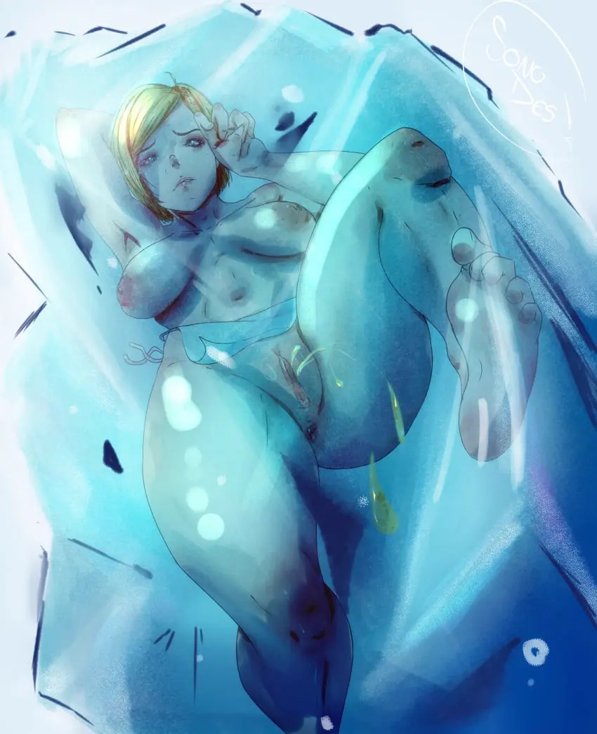 Image breasts,female,looking_at_viewer,nipples,solo,blue_eyes,thick_thighs,areolae,feet,armpits,midriff,solo_female,blonde_hair,scared,soles,frown,sagging_breasts,commission,toes,ice,peeing,barely_clothed,loincloth,urine,watersports,urinating_female,urination,urinating,barely_visible_anus,loincloth_lift,furan_sonoda,asfr,frozen,peeing_on_viewer,stuck_in_ice,urine_drip