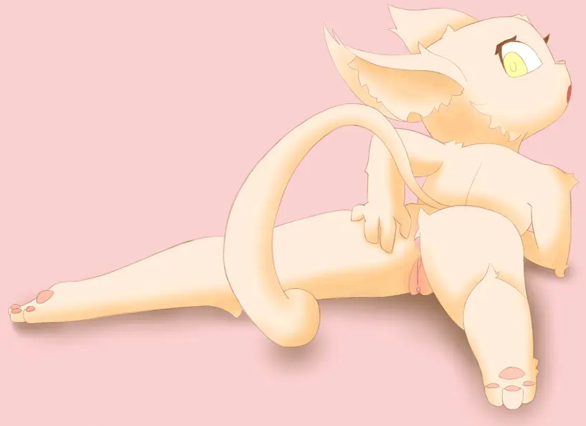 Image female,hi_res,simple_background,solo,nude,pussy,tail,nude_female,anus,spread_legs,spreading,absurd_res,fur,genitals,mammal,yellow_body,yellow_fur,feline,white_body,felid,invalid_tag,exquisiter