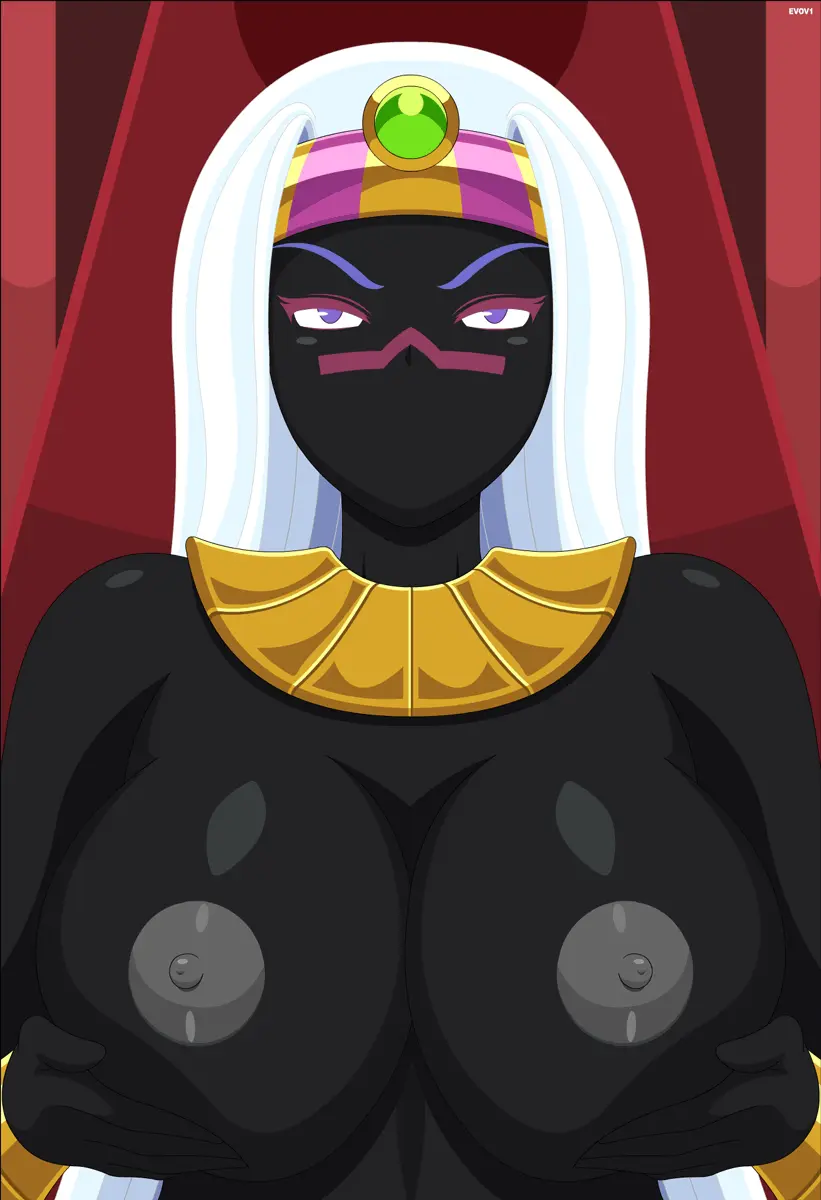 Image female,white_hair,purple_eyes,necklace,animated,facial_mark,alien,alien_girl,crown,looney_tunes,warner_brothers,necklace_only,alien_humanoid,pressing_breasts_together,purple_eyebrows,duck_dodgers,martian,martian_(duck_dodgers),queen_tyr'ahnee,armbands,grey_nipples,crown_only,evov1