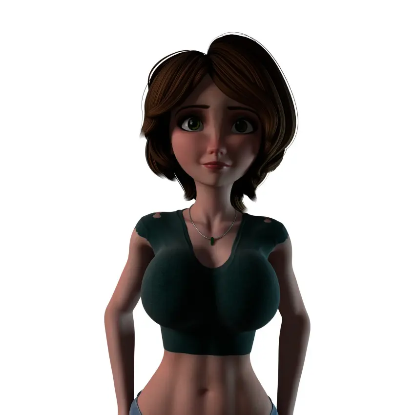 Image big_breasts,breasts,female,navel,big_ass,big_butt,cleavage,3d,blender,shorts,crop_top,denim,marvel,marvel_comics,dressed,short_shorts,denim_shorts,big_hero_6,micro_shorts,hotpants,minishorts,huge_cleavage,cass_hamada,aunt,aunt_cass,big_cleavage,green_crop_top,mgsnak239,microshorts,mini_shorts