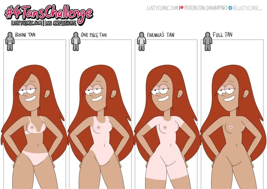 Image 1girls,breasts,female,long_hair,nipples,smile,solo,nude,pussy,disney,small_breasts,tanlines,orange_hair,nude_female,naked,tanline,bikini_tan,tan_lines,disney_channel,disney_xd,gravity_falls,ear_piercing,naked_female,casual_nudity,hands_on_hips,vulva,one-piece_tan,wendy_corduroy,tan_line,tjlive5,4tans_challenge,farmer's_tan