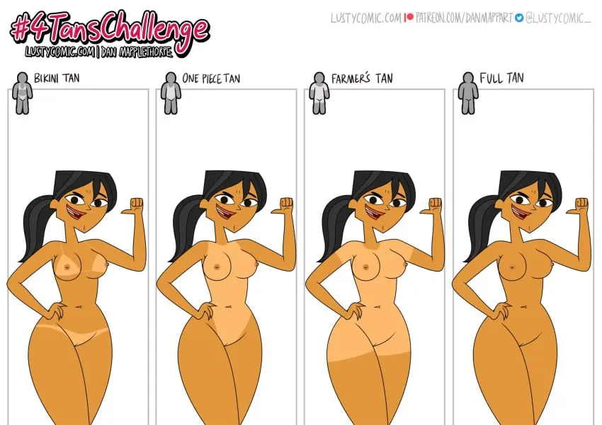 Image breasts,female,nude,pussy,small_breasts,tanlines,tanline,bikini_tan,tan_lines,vulva,one-piece_tan,tan_line,tjlive5,4tans_challenge,farmer's_tan,disventure_camp,kristal_(disventure_camp),odd_nation_cartoons
