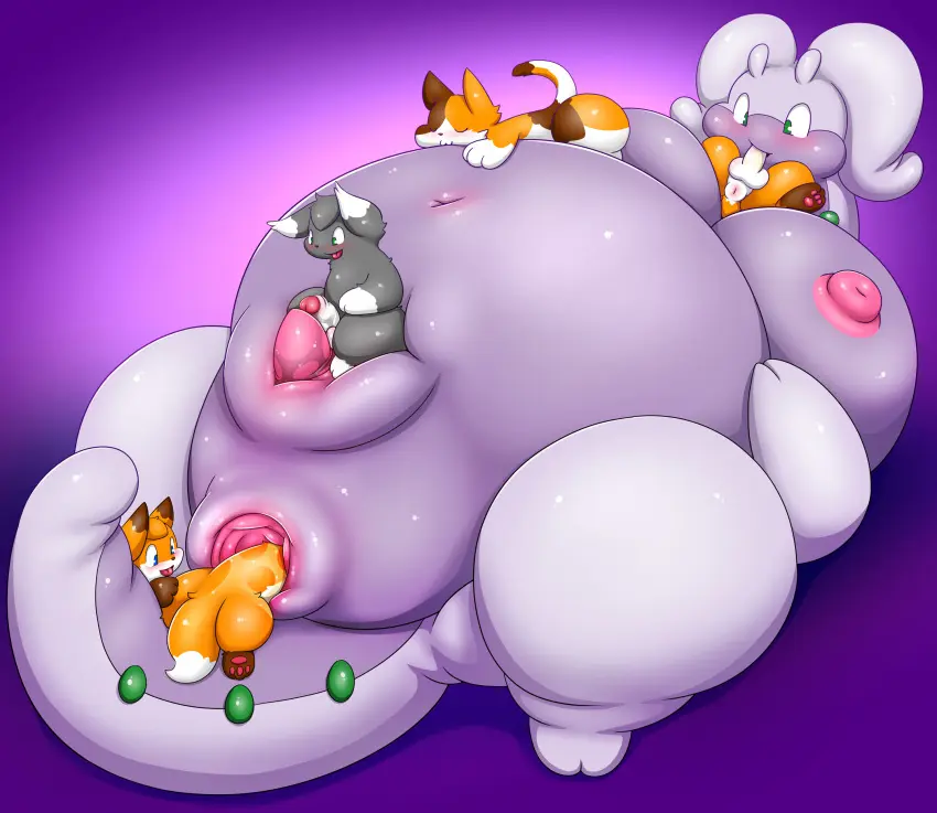 Image breasts,hi_res,nipples,male,oral,penis,pokemon,pokemon_(species),lying,on_back,sex,fellatio,futanari,intersex,anal,belly,big_belly,size_difference,anthro,anus,absurd_res,nintendo,canid,canine,genitals,mammal,feline,generation_6_pokemon,goodra,penile,animal_genitalia,fox,gynomorph,feral,group,felid,genital_slit,domestic_cat,felis,frottage,vore,tapering_penis,anal_vore,head_first,bboing