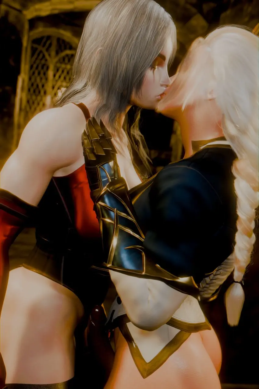 Image 1girls,female,human,light-skinned_female,light_skin,white_hair,penis,1futa,futanari,intersex,light-skinned_futa,multicolored_hair,blonde_hair,warcraft,world_of_warcraft,3d,kissing,blizzard_entertainment,jaina_proudmoore,human_(world_of_warcraft),sally_whitemane,brynhildr93