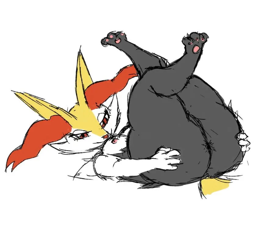 Image breasts,female,hi_res,looking_at_viewer,nipples,simple_background,solo,white_background,nude,pokemon,pokemon_(species),tail,lying,on_back,ass,bedroom_eyes,big_butt,huge_butt,seductive,small_breasts,thick_thighs,orange_eyes,wide_hips,pink_nipples,eyelashes,anthro,anus,spreading,nintendo,presenting,2022,legs_up,canid,canine,fur,mammal,multicolored_body,multicolored_fur,paws,yellow_body,yellow_fur,black_body,orange_body,narrowed_eyes,biped,white_body,generation_6_pokemon,presenting_hindquarters,huge_thighs,fox,tuft,orange_fur,white_fur,presenting_anus,hand_on_butt,pawpads,digitigrade,hindpaw,braixen,spread_butt,inner_ear_fluff,huge_hips,facial_tuft,cheek_tuft,ferretidk,fisherneph,ivovvovi,weirdduelist