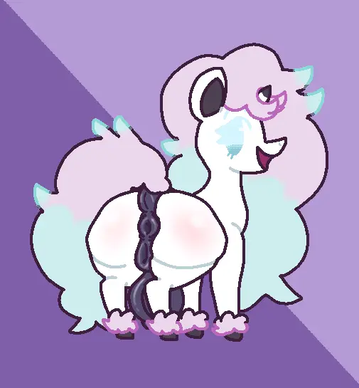 Image breasts,female,looking_at_viewer,open_mouth,smile,blue_eyes,pokemon,pokemon_(species),pussy,tail,ass,big_butt,looking_back,thick_thighs,smiling_at_viewer,eyelashes,anus,mythology,nintendo,presenting,fur,genitals,mammal,horn,white_body,animal_genitalia,fluffy,fluffy_tail,mythological_creature,hooves,white_fur,looking_back_at_viewer,feral,presenting_pussy,animal_pussy,crotchboobs,equine_genitalia,equine_pussy,equid,equine,generation_8_pokemon,presenting_anus,unicorn,puffy_anus,mane,mythological_equine,long_tail,regional_form_(pokemon),equine_anus,blue_tail,pink_tail,blue_mane,fluffy_mane,galarian_form,galarian_ponyta,huge_crotchboobs,long_mane,lopus_(artist),pink_mane
