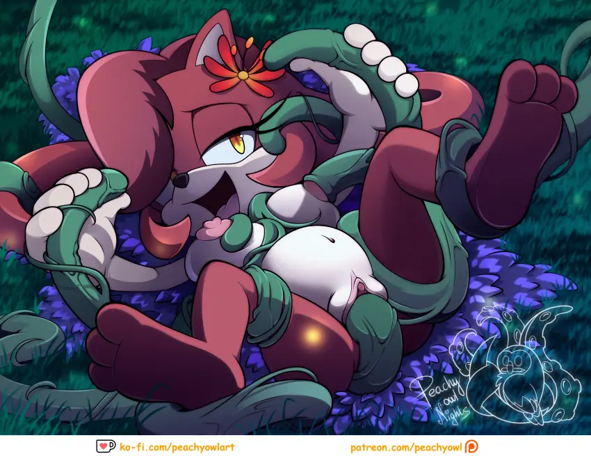 Image big_breasts,breasts,female,hi_res,solo,lying,on_back,sex,flower_in_hair,accessory,hair_accessory,hair,anthro,vaginal_penetration,penetration,tentacle,tentacle_sex,inflation,mammal,flower,breast_squish,squish,tentacle_in_pussy,plant,fan_character,rubbing,tentacle_penetration,hedgehog,eulipotyphlan,penis_tentacles,night_in_the_woods,peachyowlnights