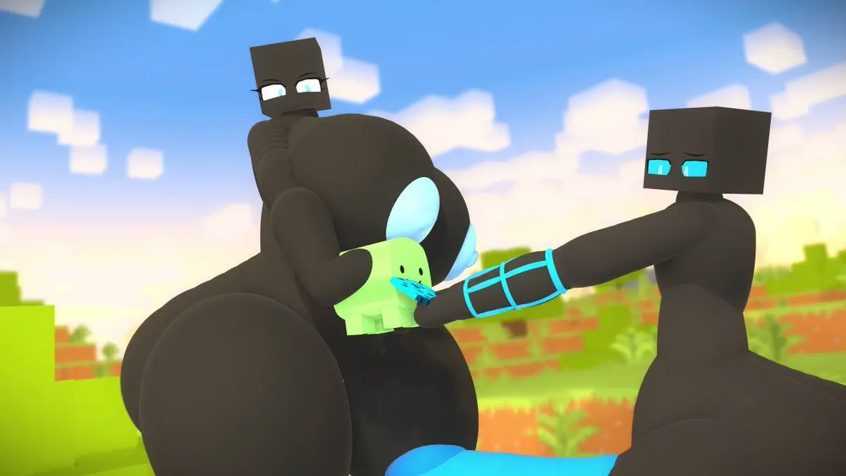Image 1girls,big_breasts,breasts,female,1boy,male,penis,straight,big_butt,big_penis,tagme,minecraft,big_thighs,enderman,mouthless,enderwoman,hb_(hb_the_ender),hbtheender,endie_(mutantnight)