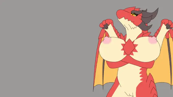 Image female,anthro,mythology,animated,scalie,mythological_creature,dragon,mythological_scalie,female_dragon,ailaiweiyala