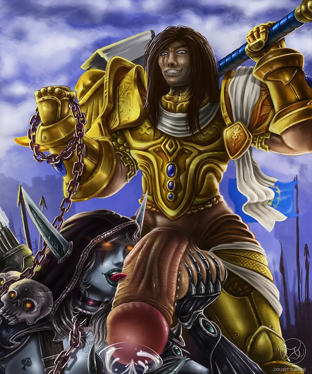 Image female,human,light_skin,1boy,licking_penis,male,oral,penis,fellatio,huge_cock,light-skinned_male,blonde_hair,warcraft,world_of_warcraft,blowjob,oral_sex,collar,interspecies,leash,blizzard_entertainment,blue_skin,cock_worship,undead,ball_fondling,human_(world_of_warcraft),forsaken,sylvanas_windrunner,undead_(warcraft),li0nie
