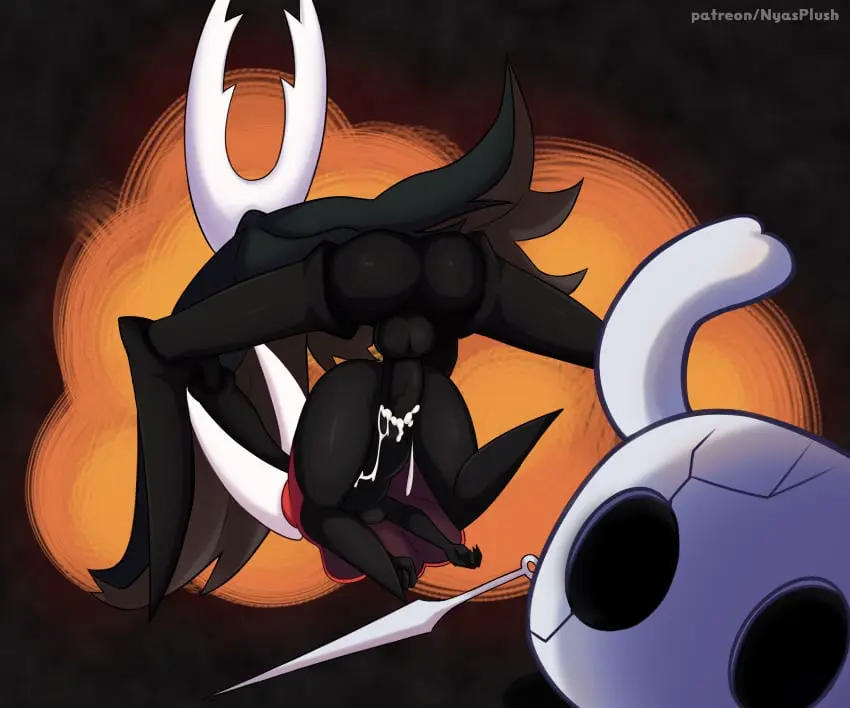 Image female,hi_res,cum_in_pussy,vaginal_penetration,hollow_knight,hornet_(hollow_knight),incest,the_knight_(hollow_knight),nyasplush,hollow_knight_(character)