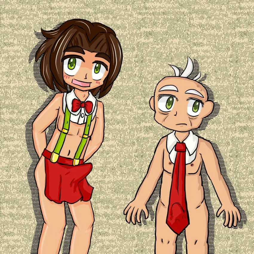 Image 1girls,female,1boy,male,nude,nude_female,nude_male,video_games,flipline_studios,papa_louie,amauro_pogonysh,carlo_romano_(papa_louie),little_edoardo_(papa_louie)