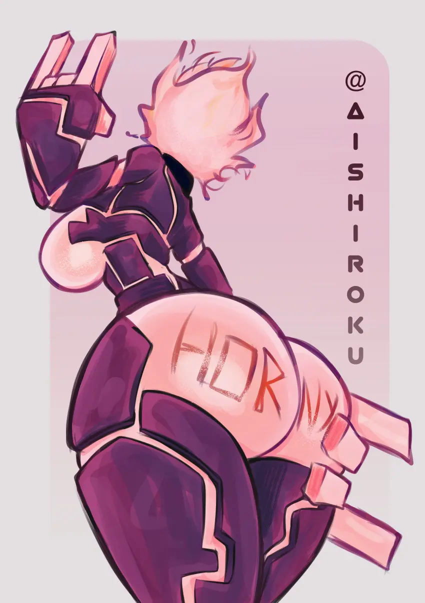 Image female,female_only,ass,big_ass,big_butt,bubble_butt,huge_ass,ass_grab,horny_female,aishiroku