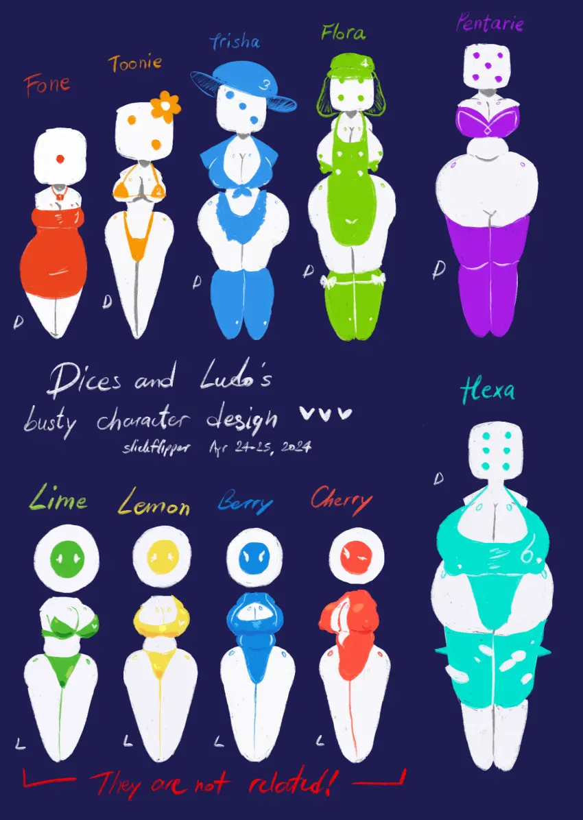 Image big_breasts,breasts,female,female_only,nipples,big_ass,big_butt,huge_ass,humanoid,huge_breasts,revealing_clothes,white_body,green_nipples,revealing_breasts,dice,dices,dices_(plato),humanoid_nipples,ludo,ludo_(plato),plato_(app),slickflipper