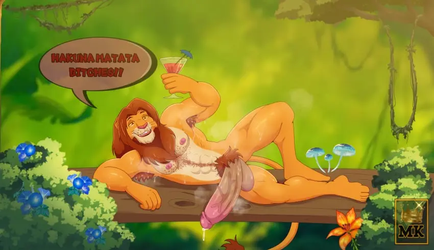 Image hi_res,solo,male,sweat,disney,muscular,anthro,bodily_fluids,mammal,feline,felid,pubes,hyper,lion,pantherine,hairy,body_hair,armpit_hair,musk,musk_clouds,musky_cock,simba,simba_(the_lion_king),the_lion_king,armpit_musk,musky_armpit,mkcrown