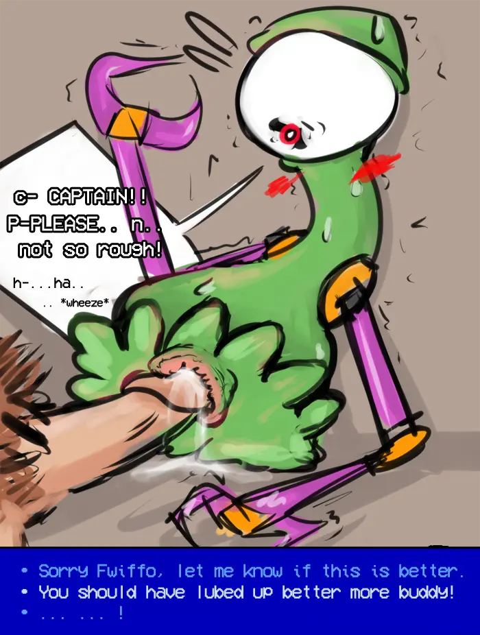 Image blush,human,male,sweat,sex,duo,anal,anal_sex,male/male,penetration,bodily_fluids,mammal,male_penetrating,green_body,non-human,toony,pubes,male_penetrated,male_penetrating_male,1_eye,unknown_artist,fwiffo,robotic_arms,spathi,star_control_2,the_captain