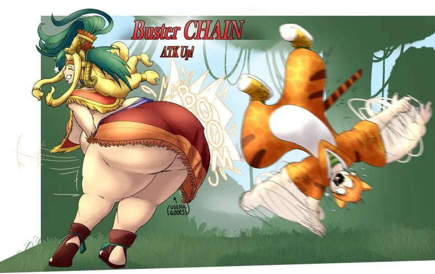 Image big_breasts,breasts,female,huge_ass,thick_thighs,fate_(series),fate/grand_order,lutt,quetzalcoatl_(fate)