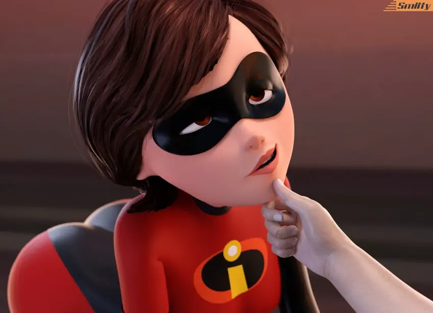 Image big_breasts,breasts,female,big_butt,kneeling,milf,wide_hips,mature_female,3d,on_knees,mother,narrowed_eyes,elastigirl,helen_parr,superheroine,the_incredibles,skin_tight,smitty34,drugged