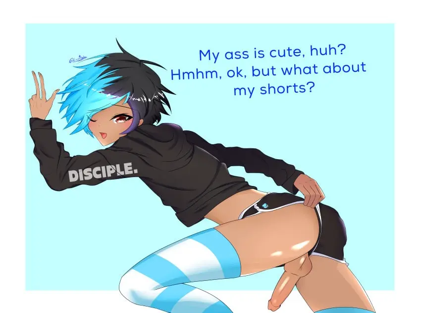 Image 1boy,male,penis,thighhighs,two_tone_hair,femboy,male_only,twitch,youtube,youtubers,mcyt,minecraft,minecraft_youtubers,ass_focus,solo_male,youtuber,twitch.tv,striped_legwear,penis_out,skeppy,sole_male,black_and_blue,disciple_(record_label),dream_smp,dreamsmp,dsmp,lucibaba