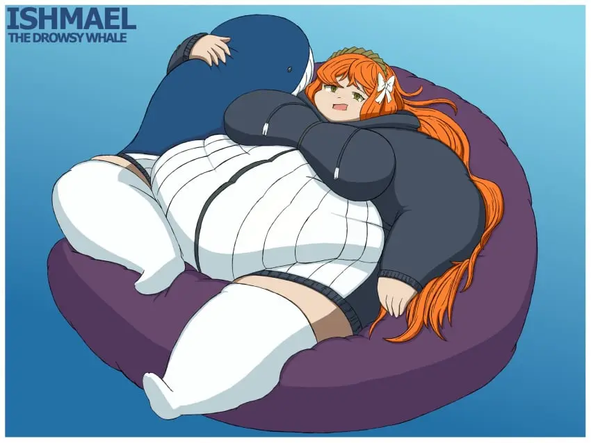 Image fat,obese,ssbbw,bbw,obese_female,project_moon,limbus_company,better_version_at_source,twitter_sample,ishmael_(limbus_company),theshakc1