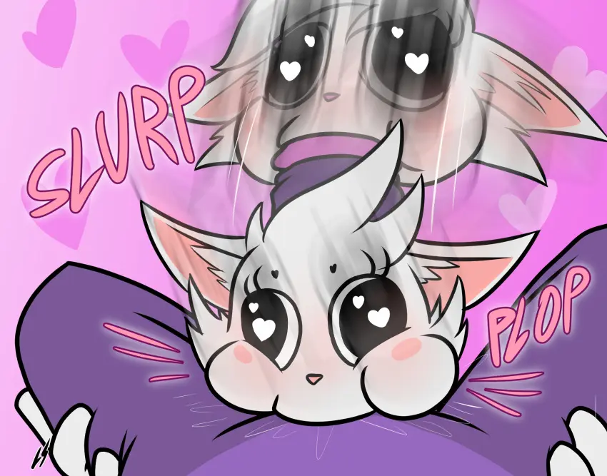 Image penis,big_penis,purple_fur,blowjob,oral_sex,feline,meme,white_fur,big_dick,bat,sloth,batsloth,lord_sarloc,sarloc,rose_the_cat,sleepy_hellmask