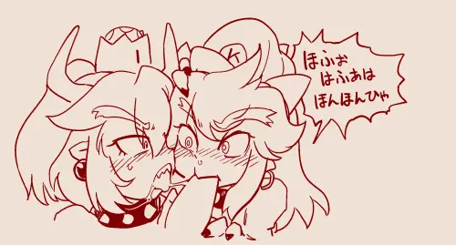 Image female,simple_background,2girls,oral,penis,short_hair,choker,earrings,hat,fellatio,hoop_earrings,horns,eyebrows,drool,monster_girl,pointy_ears,saliva,mario_(series),blowjob,sharp_teeth,collar,horn,thick_eyebrows,black_fingernails,sketch,translation_request,saliva_trail,rule_63,crown,spiked_collar,sharp_fingernails,2018,new_super_mario_bros._u_deluxe,dual_persona,bowsette,super_crown,super_mario_odyssey,ball_earrings,bowsette_(concept),headshot_portrait,studs