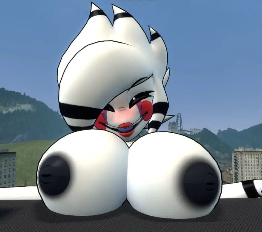 Image breasts,female,nipples,solo,humanoid,3d,female/female,garry's_mod,five_nights_at_freddy's,cryptiacurves,marie_(cally3d),marionette_(fnaf),puppet_(fnaf),fap_nights_at_frenni's