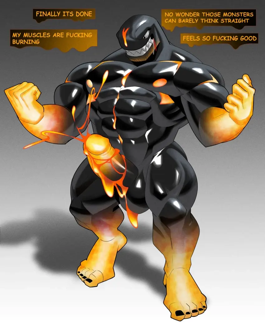 Image hi_res,solo,cum,male,nude,penis,big_penis,barefoot,erection,humanoid,humanoid_penis,muscular,muscular_male,feet,male_only,yaoi,balls,anthro,my_hero_academia,absurd_res,ejaculation,gay,mario_(series),nintendo,sharp_teeth,big_balls,genital_fluids,bodily_fluids,genitals,dialogue,muscular_anthro,latex,cum_on_body,looking_at_penis,anthro_only,humanoid_genitalia,transformation,gay_male,cum_on_penis,cum_on_chest,cum_on_balls,after_transformation,looking_at_self,unusual_bodily_fluids,unusual_cum,unusual_genital_fluids,flexing,lava,symbiote,pointy_teeth,nomu,enji_todoroki,lava_cum,taurodin,todoroki_enji,bullet_bill,talking_to_self