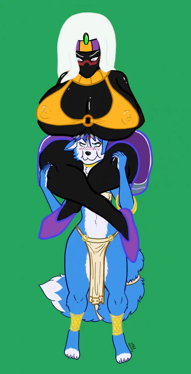 Image female,nintendo,alien,alien_girl,looney_tunes,warner_brothers,alien_humanoid,duck_dodgers,martian,martian_(duck_dodgers),queen_tyr'ahnee,krystal,star_fox,krystal_(star_fox),furion100,facing_forward