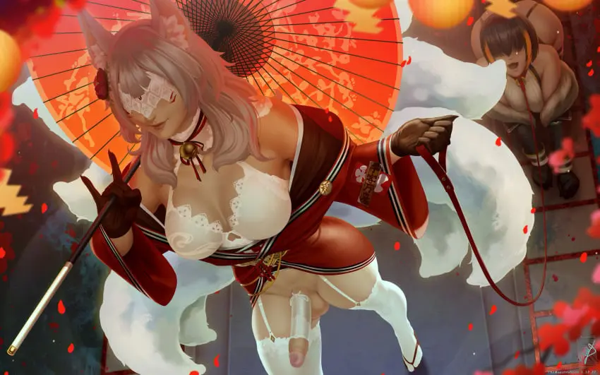 Image 1girls,big_breasts,breasts,clothed,clothing,female,light-skinned_female,light_skin,long_hair,standing,animal_ears,penis,big_penis,1futa,erection,futanari,high-angle_view,humanoid,humanoid_penis,intersex,light-skinned_futa,virtual_youtuber,solo_focus,balls,vtuber,blonde_hair,kemonomimi,nijisanji,bottomless,fox_ears,fox_girl,fox_tail,partially_clothed,legwear,futadom,leash,kimono,blindfold,nijisanji_en,sandals,mask,garter_straps,futa_focus,umbrella,face_covered,masked_futa,themaestronoob,nina_kosaka,petra_gurin