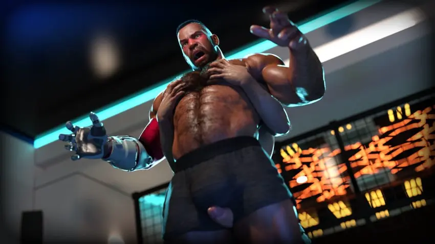 Image light_skin,black_hair,male,erection,dark-skinned_male,dark_skin,interracial,muscular,muscular_male,2boys,gym,male_only,yaoi,size_difference,light-skinned_male,gay,aroused,3d,bulge,flaccid,3d_(artwork),final_fantasy,final_fantasy_vii,final_fantasy_vii_remake,gay_domination,horny_male,3d_model,smirking,boner,tank_top,cloud_strife,horny,muscles,square_enix,hairy,hairy_male,blushing_male,grinding,barret_wallace,melanin,grabbed_from_behind,turned_on,beefy,penis_under_another's_clothes,2humans,aroused_male,embarrassed_male,beefy_boy,grinding_through_clothes,penis_under_another's_clothing,studiosellsword_(artist),working_out