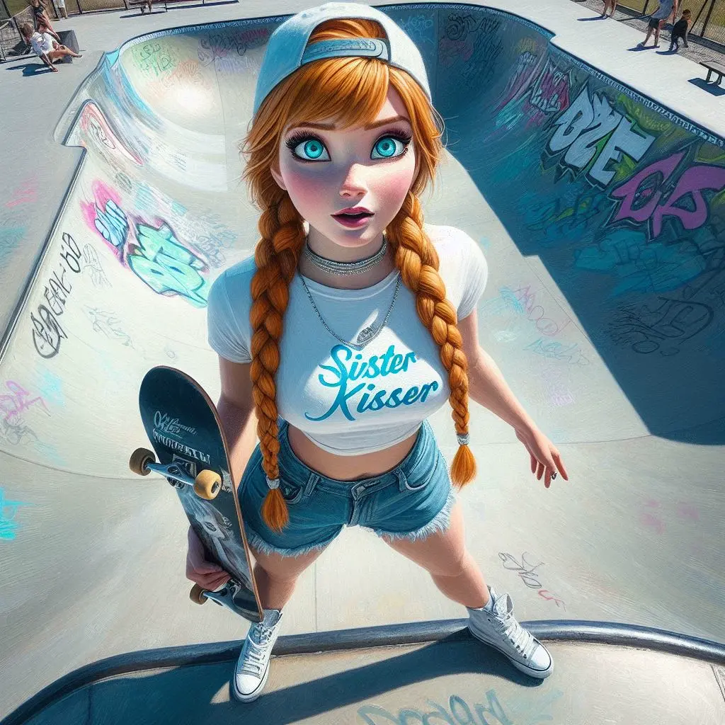 Image disney,ai_generated,incest,disney_princess,frozen_(film),anna_(frozen)