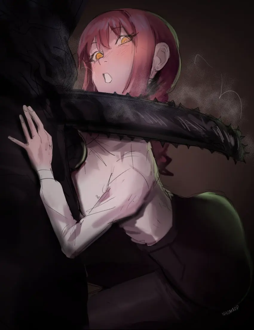 Image 1girls,big_breasts,breasts,female,long_hair,1boy,male,nude,oral,penis,red_hair,big_penis,balls,nude_female,nude_male,indoors,big_balls,big_muscles,depth_of_field,chainsaw_man,makima_(chainsaw_man),pochita_(chainsaw_man),nhomadd,chainsaw_devil,chainsaw_penis
