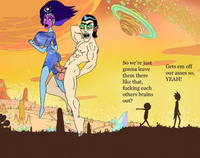Image breasts,female,penis,straight,huge_cock,huge_breasts,morty_smith,rick_and_morty,galaxy_girl,galaxy_skin,supernova_(rick_and_morty),rick_sanchez,sbb,mr._nimbus