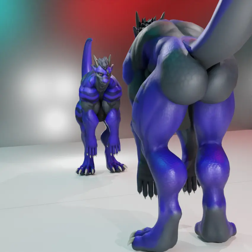 Image simple_background,smile,solo,male,penis,big_penis,muscular,muscular_male,anthro,mythology,genitals,scalie,mythological_creature,dragon,mythological_scalie,black_penis,dergdrister,drister_(dergdrister)