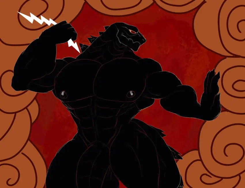 Image hi_res,nipples,red_eyes,simple_background,solo,male,nude,penis,tail,big_penis,colored,humanoid_penis,muscular,muscular_male,male_only,digital_drawing_(artwork),digital_media_(artwork),looking_away,balls,anthro,nude_male,cloud,big_balls,flaccid,genitals,biceps,claws,muscular_anthro,pecs,non-mammal_nipples,thick_penis,5_fingers,2024,biped,anthrofied,reptile,scalie,abs,fingers,humanoid_genitalia,big_muscles,meme,detailed_background,nude_anthro,spikes,elemental_manipulation,humanoid_hands,big_pecs,red_background,clawed_fingers,masculine_male,portrait,spikes_(anatomy),lizard,finger_claws,mouth_closed,electricity,godzilla_(series),kaiju,flat_colors,three-quarter_portrait,non-mammal_balls,reptile_tail,godzilla,colored_line_art,raised_arm,lizard_tail,lightning,stylized,toho,hercules_(disney),lightning_bolt,zeuszilla,daikuhiroshiama,electricity_manipulation,hercules_(1997),jagged_mouth,zeus_(disney)