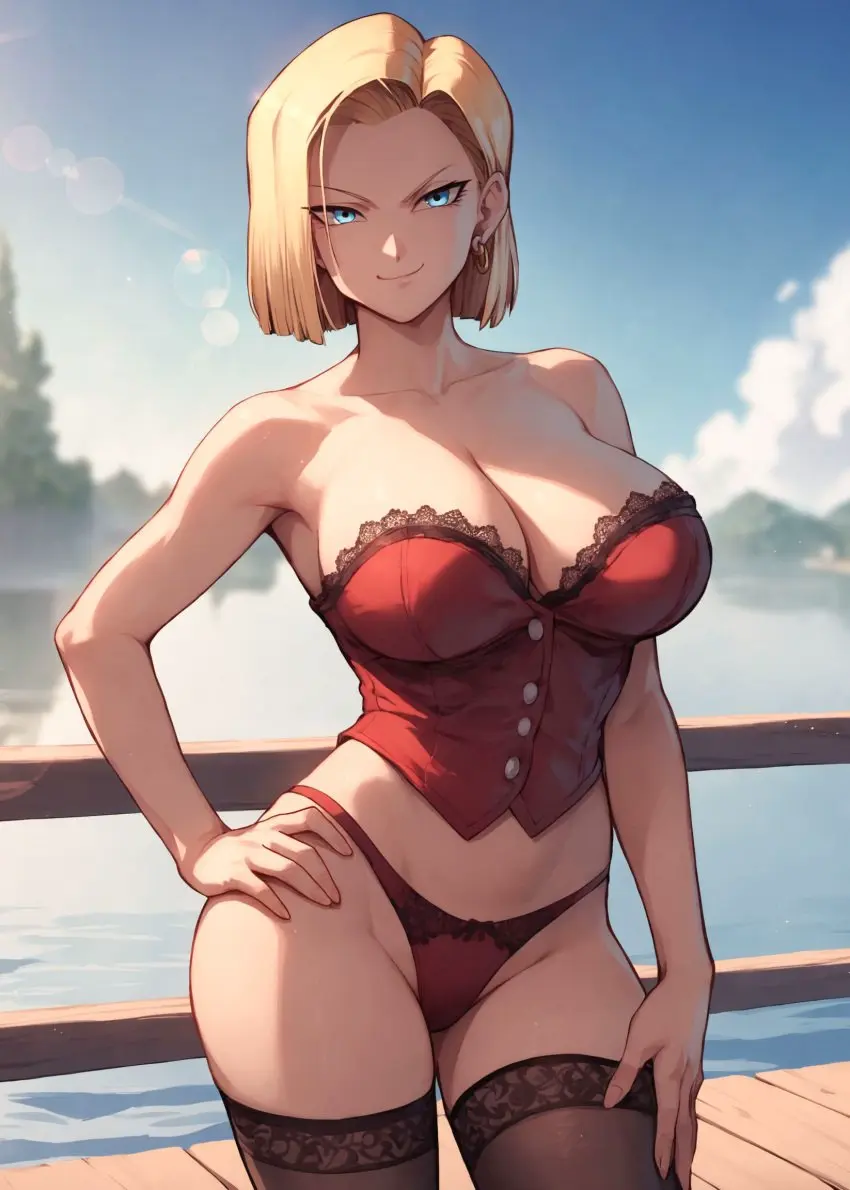Image 1girls,big_breasts,blush,breasts,female,female_only,large_breasts,long_hair,smile,solo,blue_eyes,panties,underwear,earrings,seductive,seductive_eyes,seductive_look,seductive_smile,thighs,voluptuous,hoop_earrings,athletic,milf,wide_hips,ai_generated,bare_shoulders,bare_thighs,lingerie,solo_focus,huge_breasts,blonde_hair,stable_diffusion,voluptuous_female,stockings,android_18,dragon_ball,dragon_ball_z,nai_diffusion,pinup,mature_female,hand_on_hip,shounen_jump,upper_body,high_resolution,mature,front_view,athletic_female,corset,seducing,seductive_pose,toned,toned_female,facing_viewer,child_bearing_hips,red_panties,red_lingerie,weekly_shonen_jump,alex-schura,red_corset
