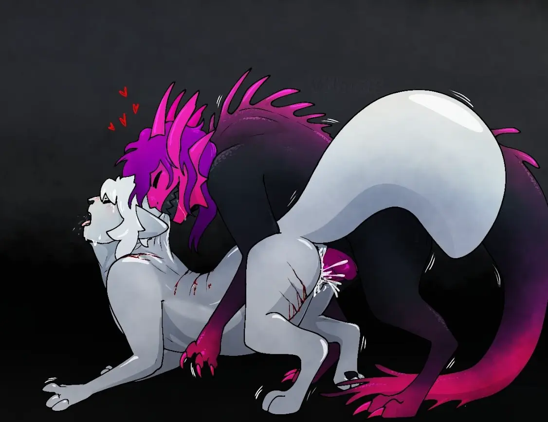 Image open_mouth,white_hair,male,penis,pussy,tail,tongue_out,tongue,duo,humanoid,intersex,2boys,shaded,teeth,hair,anus,animal_humanoid,vaginal_penetration,purple_hair,blood,sharp_teeth,bite,bodily_fluids,genitals,claws,paws,black_body,white_body,reptile,scales,scalie,cuntboy,male_focus,duo_focus,markings,heart_symbol,lizard_humanoid,reptile_humanoid,scalie_humanoid,spikes,pink_penis,thick_tail,rain_world,slugcat,videocult,claw_marks,cel_shading,lizard_(rain_world),pink_markings,wounded,puppetmaster13uwu,marrow_(puppetmaster13uwu),scruff_bite,slugcat_humanoid,pink_head