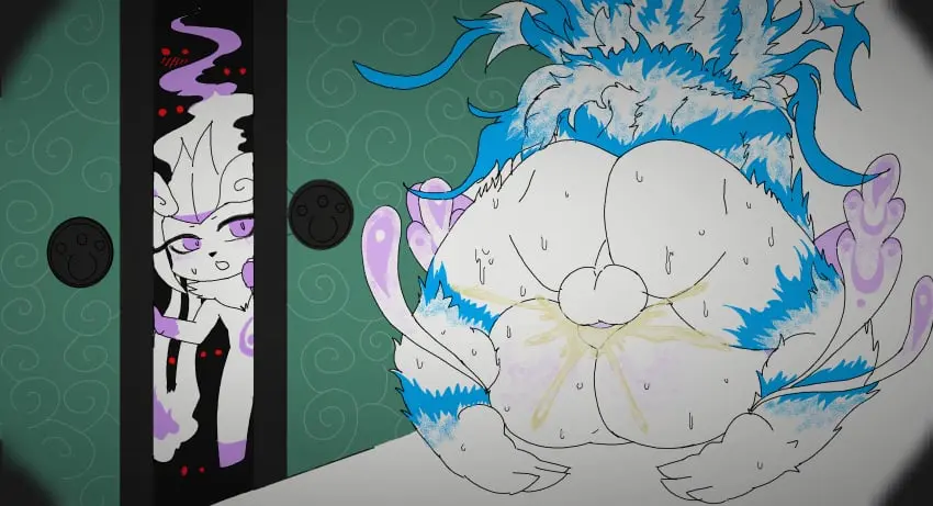 Image blush,female,red_eyes,simple_background,1boy,2girls,blue_hair,cum,male,penis,pussy,straight,sweat,background,furry,ass,big_penis,huge_ass,sex,white_skin,duo,pleasured,cat_ears,catgirl,pregnant,pregnant_female,balls,male/female,furry_female,cum_in_pussy,cum_inside,spread_legs,spread_pussy,spreading,demon,pussy_juice,vaginal_penetration,married_couple,purple_eyes,wet,cat_tail,squirting,purple_hair,sweatdrop,penetration,cute,wet_pussy,big_balls,fur,looking_at_another,2d_(artwork),ass_focus,focus,cat_humanoid,sweating,wet_body,white_body,laying_down,back_view,furry_only,furry_ears,green_background,blush_lines,caught,moan,moaning,semen,furry_male,love,mating_press,straight_sex,blushing,loving_it,moaning_in_pleasure,pregnant_sex,hardcore,satisfied,background_character,unknown_gender,adult,focus_on_ass,satisfied_look,married,dn0528,elemental_pixies,the_battle_cats,child_of_destiny_phono,luminalia_(the_battle_cats),uberfest_(the_battle_cats),king_of_destiny_phonoa