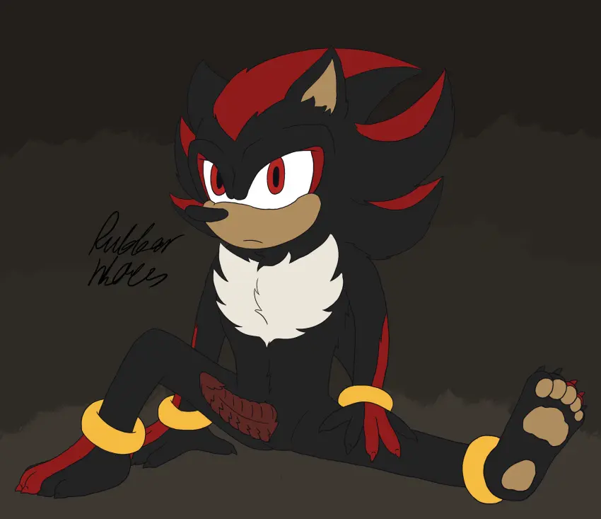 Image hi_res,solo,male,penis,looking_back,erection,anthro,sitting,fur,genitals,mammal,claws,black_body,sega,sonic_(series),sonic_the_hedgehog_(series),animal_genitalia,tuft,hybrid,red_body,black_fur,pawpads,red_fur,hedgehog,chest_tuft,penile_spines,alien_genitalia,eulipotyphlan,ridged_penis,shadow_the_hedgehog,rubberh0es_(artist)