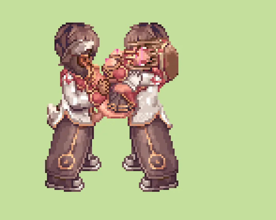 Image 1girls,breasts,clothing,female,large_breasts,male,threesome,2boys,anal,vaginal_penetration,artist_request,brown_hair,skirt,animated,breast_grab,double_penetration,clothed_sex,pixel_art,sandwiched,suspended_double_penetration,animated_image,ragnarok_online,high_priest,high_priest_(ragnarok_online),creator,creator_(ragnarok_online)