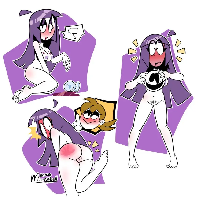 Image breasts,female,nude,pussy,ass,milf,embarrassed,tagme,mother,embarrassed_nude_female,enf,slap_mark,ass_slap,spooky_month,jaune_(spooky_month),lila_(spooky_month),monica_moneybell