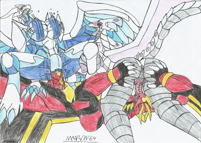 Image big_breasts,breasts,female,hi_res,male,penis,sex,cowgirl_position,male/female,anthro,tagme,mythology,penetration,genitals,scalie,female/female,from_front_position,penile,hybrid,mythological_creature,dragon,mythological_scalie,feral,group,trio,penile_penetration,traditional_media_(artwork),on_bottom,on_top,trio_focus,marlon64,bakugan,bakugan_(species),bakugan_battle_planet,drago,sairus,bakugan_battle_brawlers,wavern,dragonoid_x_aurelus