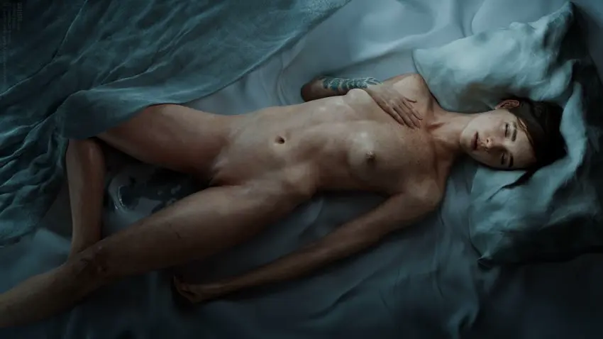Image 1girls,breasts,female,female_only,hi_res,highres,light-skinned_female,light_skin,nipples,solo,nude,pussy,bed_sheet,lying,on_back,female_focus,small_breasts,uncensored,freckles,areolae,vagina,solo_focus,tattoo,tattoo_on_arm,tattooed_arm,nude_female,completely_nude,medium_breasts,petite,pussy_juice,slim,teenager,teenage_girl,wet,brown_hair,closed_eyes,alternate_version_available,on_bed,bed,completely_nude_female,3d,blender,presenting,realistic,bedroom,lying_on_bed,3d_(artwork),presenting_breasts,petite_body,skinny,post_orgasm,pillow,pussy_lips,freckles_on_face,presenting_pussy,sleeping,after_orgasm,laying_on_back,hand_on_breast,lying_on_back,viewed_from_above,sony_interactive_entertainment,laying_on_bed,blanket,after_masturbation,ellie_(the_last_of_us),ellie_williams,naughty_dog,the_last_of_us,the_last_of_us_2,pussy_juice_stain,wet_sheets,drills3d,post_masturbation,selfdrillingsms