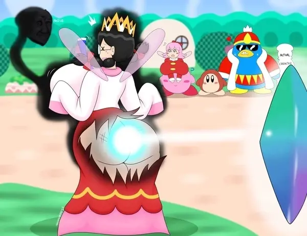 Image tagme,kirby_(series),queen_ripple,ribbon_(kirby),kirby,touhoufan,kirby_64:_the_crystal_shards,king_dedede,waddle_dee