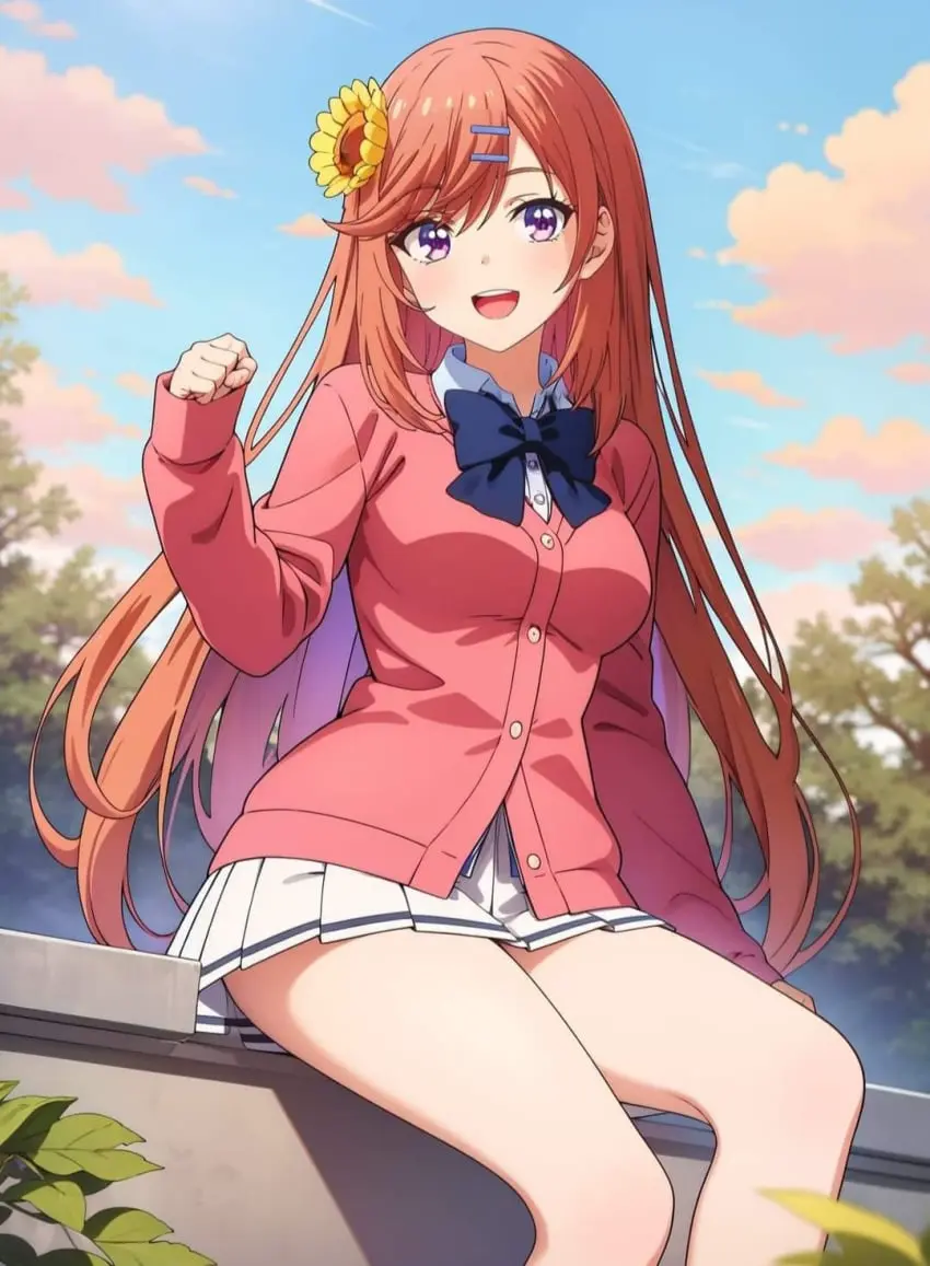 Image ai_generated,school_uniform,classroom,classroom_of_the_elite,muslos,nazuna_asahinalarge_breasts