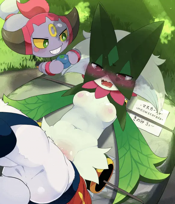Image 1girls,blush,breasts,female,open_mouth,smile,1boy,cum,male,penis,pokemon,pokemon_(species),sex,digital_media_(artwork),grin,male/female,anthro,cum_in_pussy,cum_inside,text,green_eyes,vaginal_penetration,heavy_breathing,heavy_blush,looking_pleasured,ambiguous_gender,nintendo,penetration,orgasm,helpless,animated,genitals,stomach_bulge,forced,female_penetrated,male_penetrating,gif,bondage,2024,generation_6_pokemon,male_penetrating_female,group,generation_8_pokemon,panting,questionable_consent,generation_3_pokemon,cinderace,meowscarada,slave,legendary_pokemon,amputee,grimace,no_escape,tied_down,dagasi,hoopa,portal_amputation